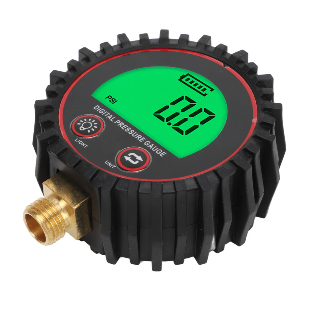 Digital Tire Pressure Gauge 1/4In 3Â255Psi High Visibility Lcd 8401372012905