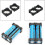30 pluggable battery holders compatible with 18650 lithium batteries, plastic holders 5