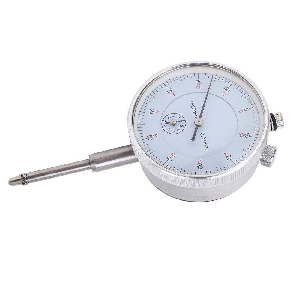 High Accuracy Mechanical Dial Indicator 0-20Mm Pointer Dial Gauge Instrument 3281372013615