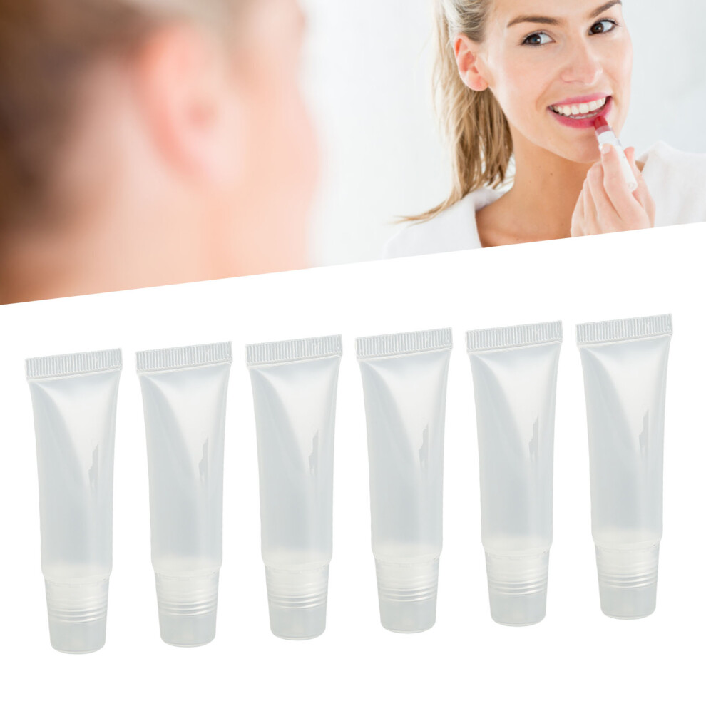 Refillable 10ml Lip Gloss Tubes Set of 20 for DIY Makeup Creations