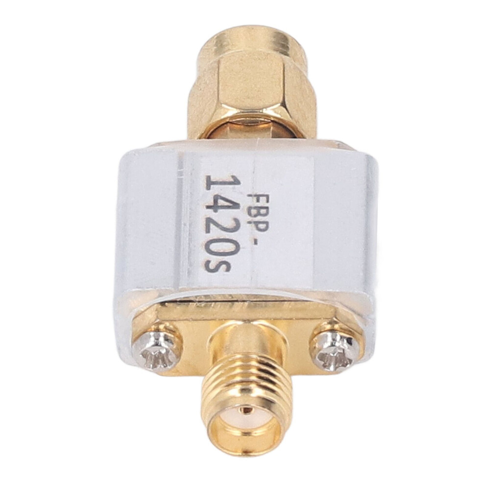 Saw Bandpass Filter 1420Mhz 80Mhz Bandwidth Sma Interface For Radio Astronomy 7891372015890