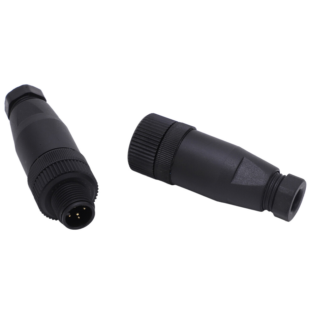 Nmea 2000 Male Female Terminator M12 5 Core A Shape Connector For Boat & Marine 9341372015966