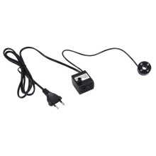 3W dompelpomp met 4 LED's voor aquariums, fonteinen, vijvers en badkuipen; EU-stekker