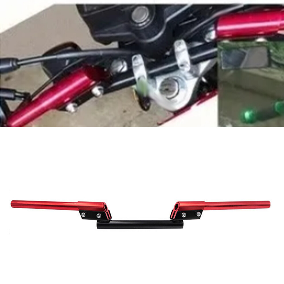 Aluminium Alloy Motorcycle Handlebar Easy Fit Replacement Parts Red 7601372017790