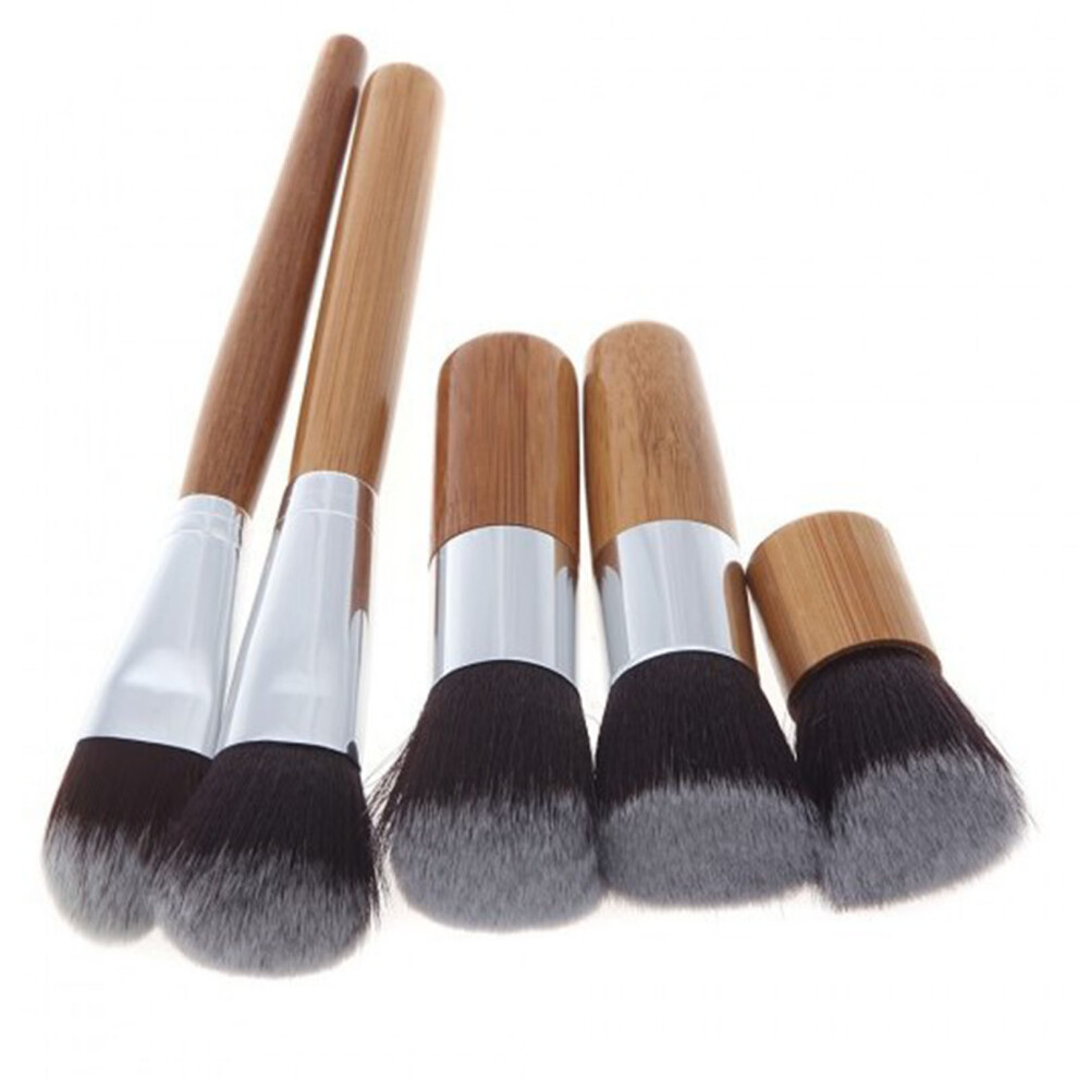 Premium 11 Pcs Fine Workmanship Makeup Brush Set with Bag