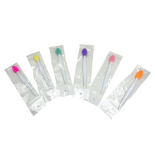 Doppelseitige Lippenbürste, praktisches Reise-Set in verschiedenen Farben für geschmeidigere Lippen, für alle Hauttypen,