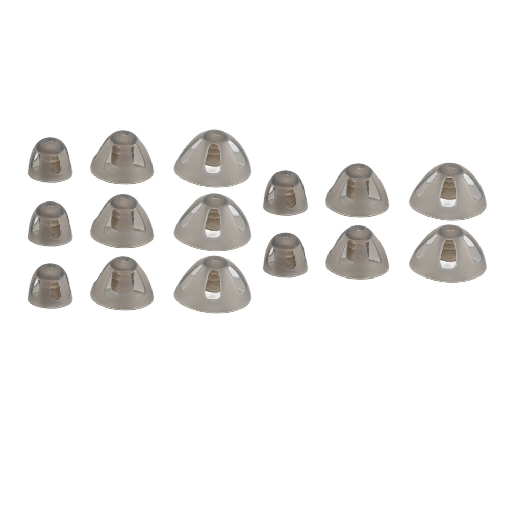 Flexible Hypoallergenic Material Hearing Aid Domes, Non-Allergenic Silicone Ensures Comfortable Secure Fit, Assorted Sizes Set for Optimal Sound