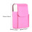 Cigarette Case With Wallet Design, Elegant Rose Red PU Leather, Scratch Protective Unique Gift For Smokers 8