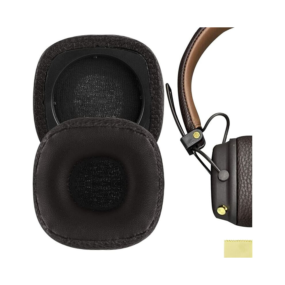 Compatible With Marshall Major Iv Headphones, Replacement Ear Pads With Memory Foam Cushion, Protein Leather Ear Cups For Noise Isolation, Headset 9009791529821