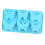 Romance Butterfly Cake Molds 6 Cavity Silicone-Light blue 1