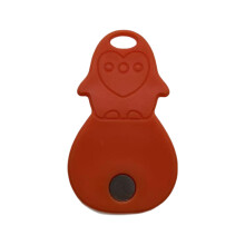 Magnetic Can Opener Tool For Tight Lid Strong Grip Handle-Red