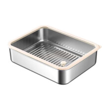 Stainless Steel Bentos Box Stainless Steel Lunch Holder Leak-M