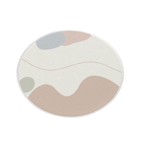 Absorbent Silica Drink Coaster Decoration-Model E
