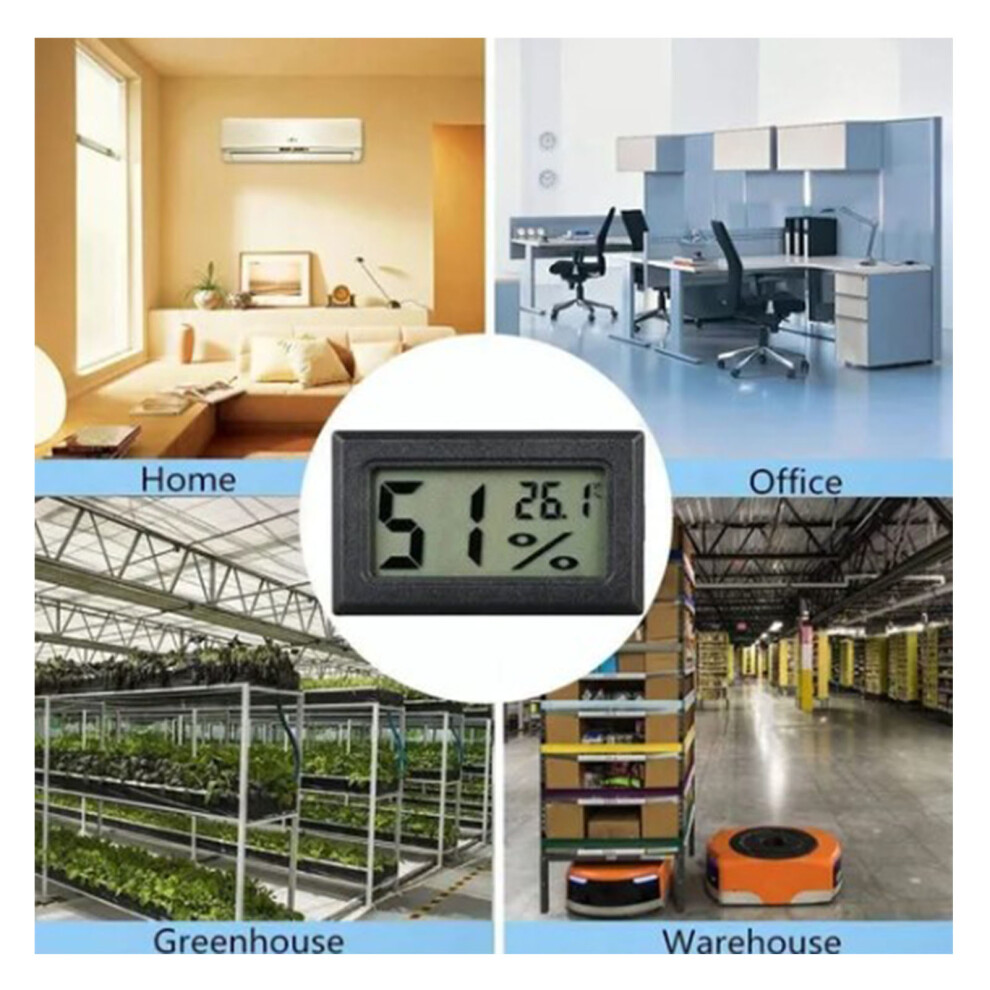 Digital Display Water Thermometer 4.8X2.8x1.5cm Black Abs Accurate Sensor 4061381942392