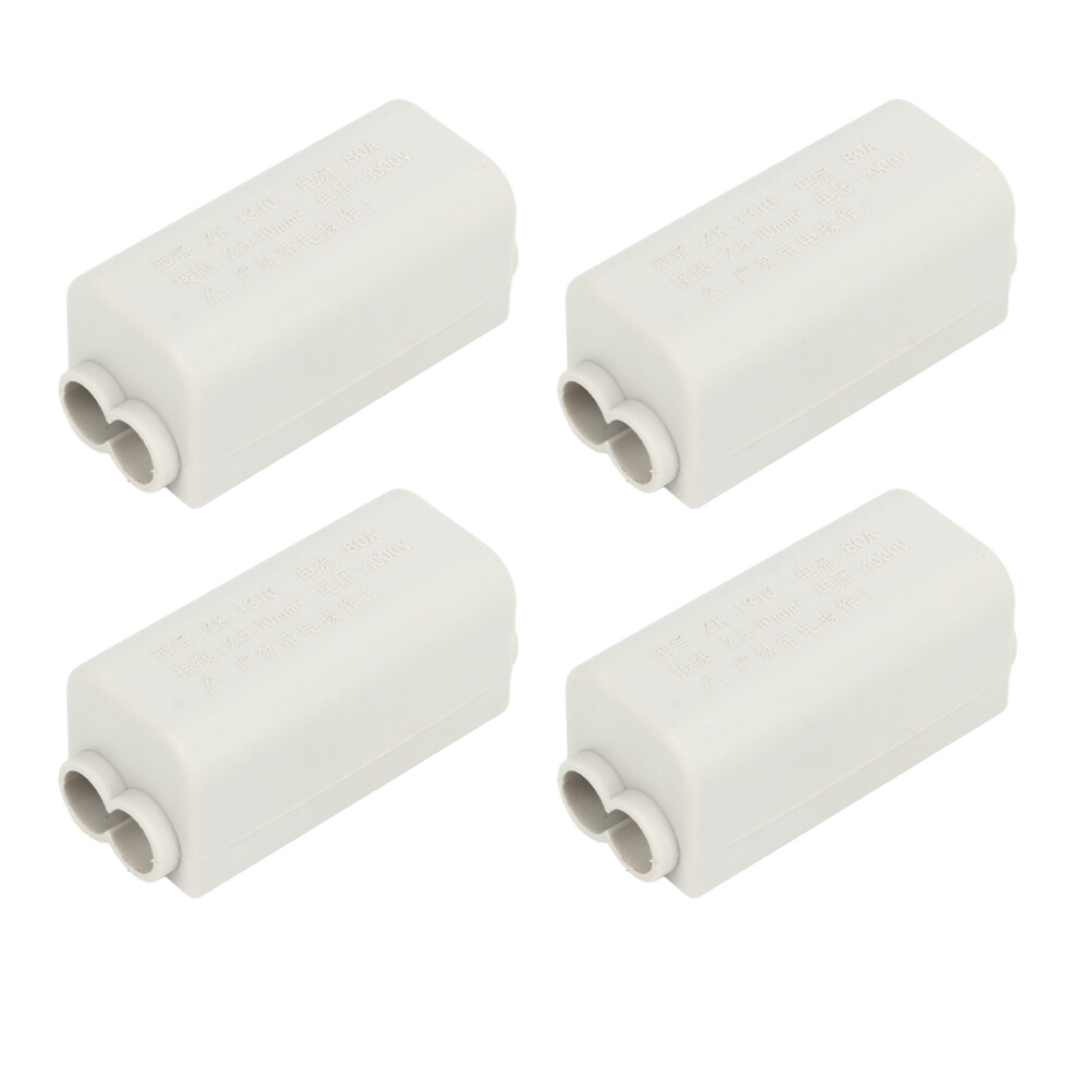 4Pcs 2 In 2 Out Cable Terminal Block 1000V Heavy Duty For Meter & Light Switch 9301372022081