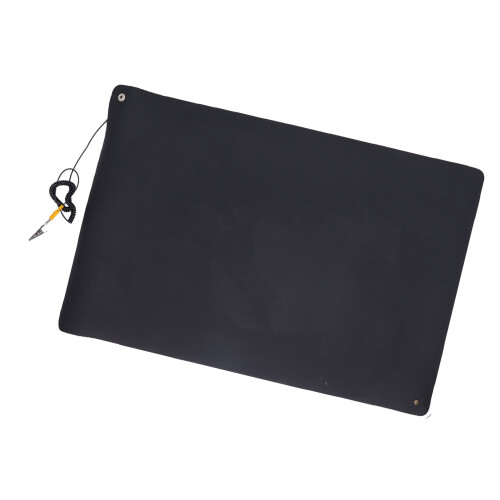 Antistatic Rubber Workbench Mat with Grounding Wire, Non-Slip for Electronics 1