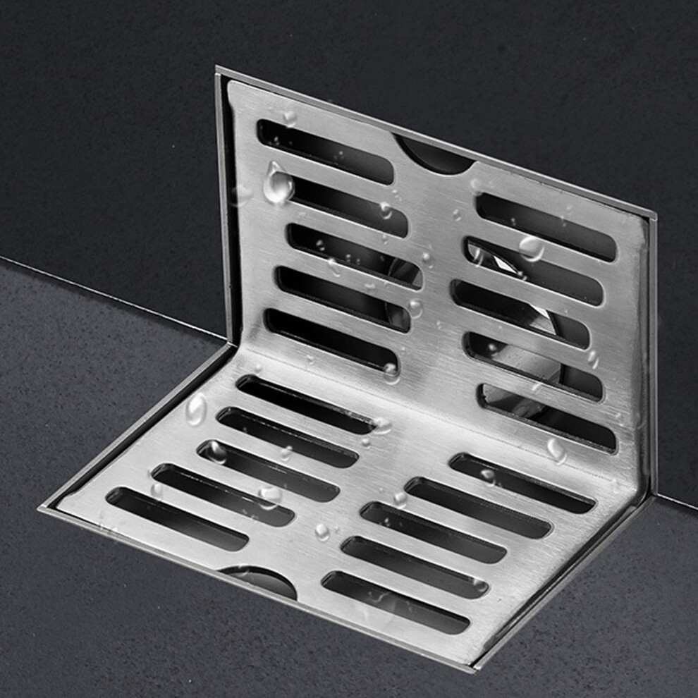 L Shape Stainless Steel Floor Drain 304 For 50Mm Pipe With Sealing Ring 4041372023217