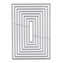 Prägeschablone für Papierkunst, Kartenbastelset, Scrapbooking-Maschinenschablonen mit präziser Schneidleistung, robuste Konstruktion aus