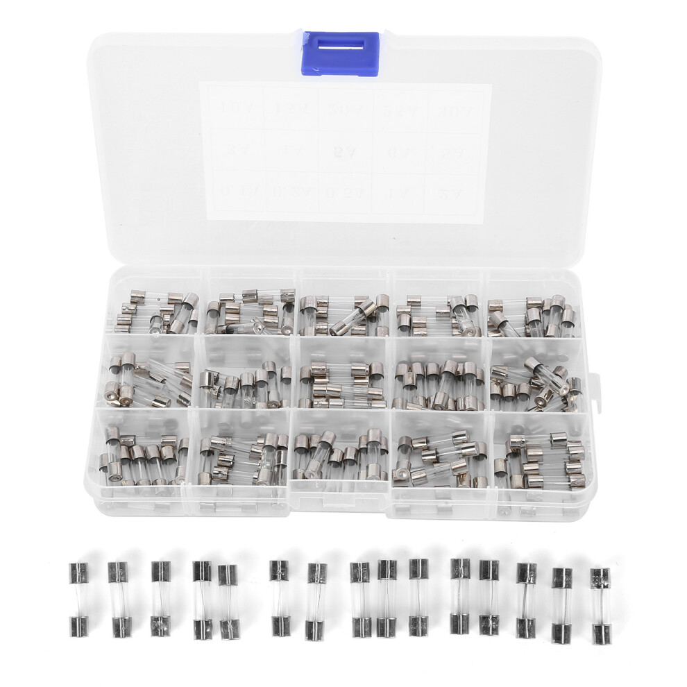 Professional Knowledge Required, Assortment Of Fast-Blow Glass Fuses, Quick Blow Tube Fuses For Protecting Electrical Circuit 9173940588509