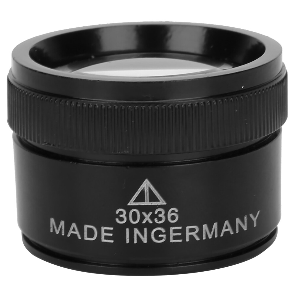 Detail Inspection Companion, High Clarity 30X Magnifying Glass, Aerospace Grade Aluminum Portable Magnifier for Jewelry Identification, Comfortable