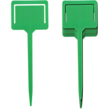 PVC Waterproof Plant Labels, Garden Seed Stake With Double Lock Design For Seedling Identification, 30PCS/Set