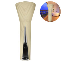 Waterproof Patio Heater Protector, Snow Resistant Outdoor Heater Cover with Ventilation Vents Heavy Duty UV Resistant Windproof Cover, Oxford Cloth