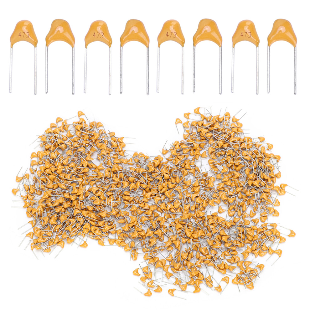 Multilayer Ceramic Capacitor, Monolithic Capacitor 47Nf Dc50v Reliable Performance Excellent Humidity Resistance For Electronic Precision 9448196553961