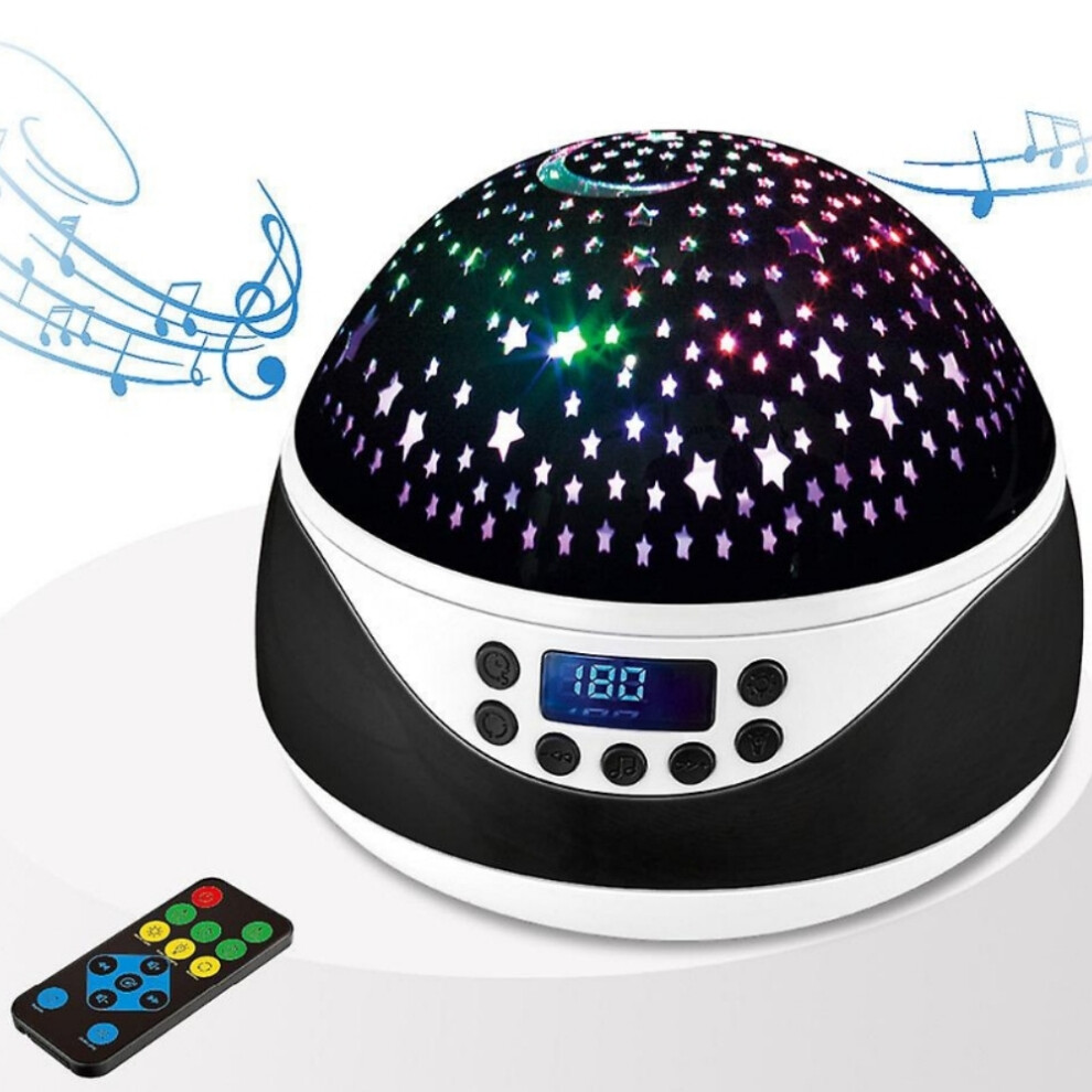 Dreamy Star Projector, Timer Function With Music Feature For Christmas Decorations, Multi-Color Modes For Festive Atmosphere 9173940373426