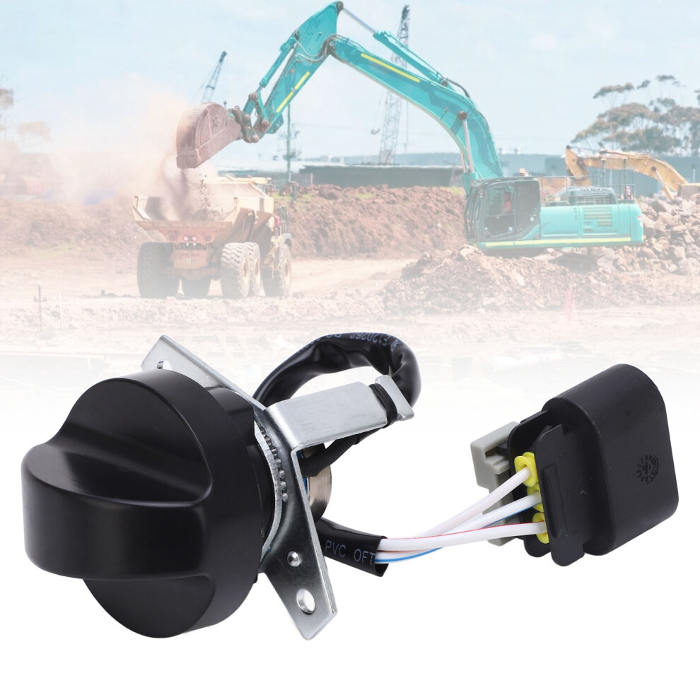 Easy Install Throttle Knob For Xcmg Xe60 Xe75 Xe135 Xe150 Excavators 8381372007982