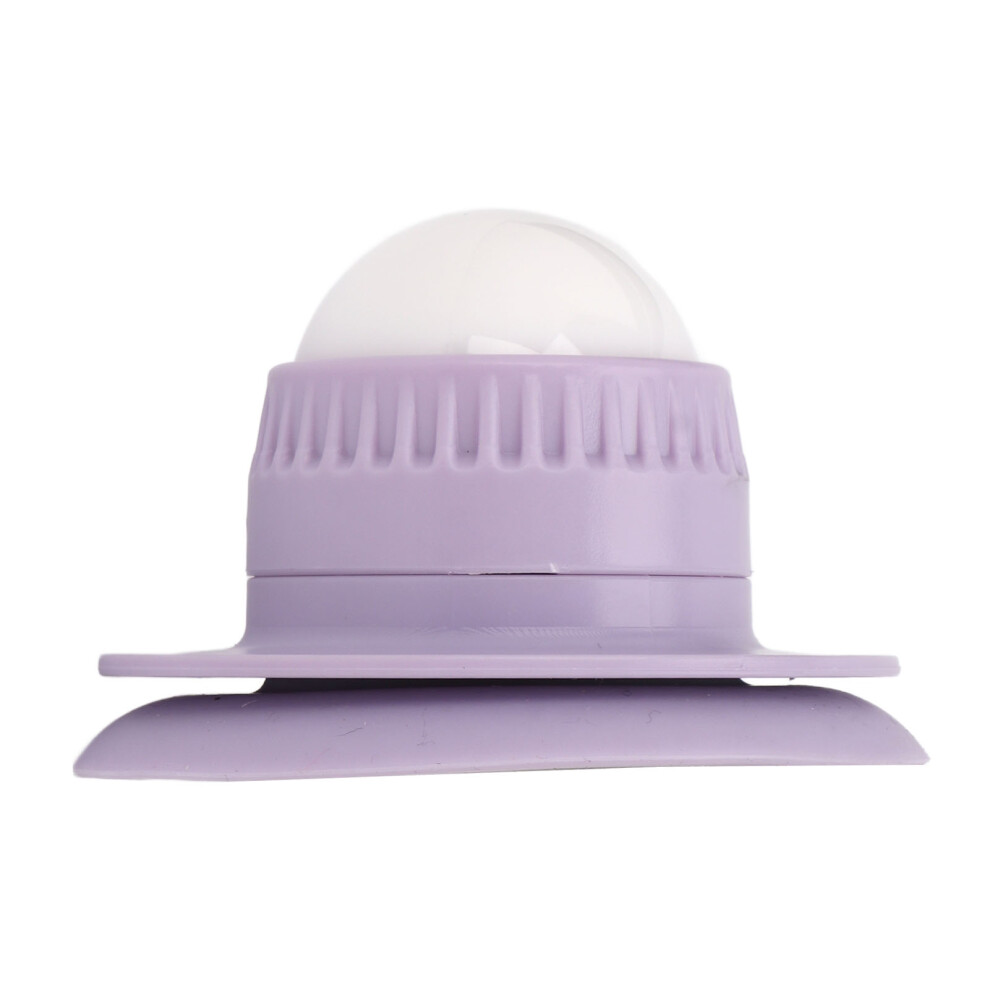 Purple Plastic Suction Ball Massager With 360 Rotation For Muscle Pain Relief