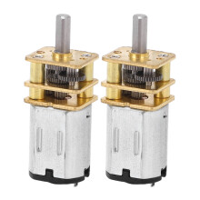 Kiváló minőségű anyagú hajtóműves motor DC6V200RPM fém sebességváltóval intelligens autóprojektekhez, jó szívósság, teherbírás,