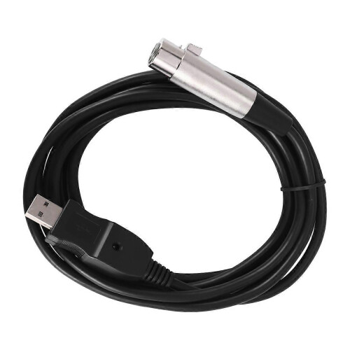 Νέο καλώδιο μικροφώνου USB 3 μέτρων αρσενικό σε XLR θηλυκό