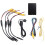 4-way camera switching system, 360 view, control box for front, rear and reversing cameras 1