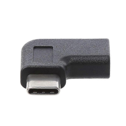 Μετατροπέας USB 3.1 Type-C Αρσενικό σε USB-C Θηλυκό Ορθής Γωνίας (90) 1