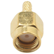 5 pieces SMA straight crimp connectors RG316 RG174 RF adapter connectors