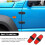 Suzuki Jimny 2019-2020 Καλύμματα μεντεσέδων πόρτας, Διακοσμητικά καλύμματα μεντεσέδων καπό 4
