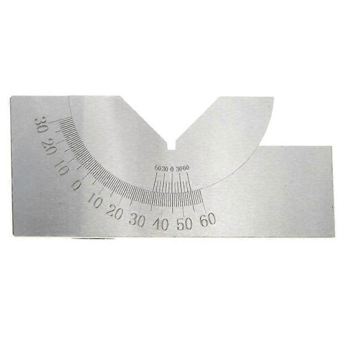 Mini adjustable precision V-block with adjustable angle, 75 x 25 x 36 mm, 0 to 60 degrees 1