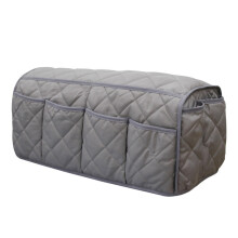 Armchair Caddy Couch Arm Rest Organiser Sofa Armrest Covers Waterproof Remote Control Holder for Recliner Grey armchair caddy