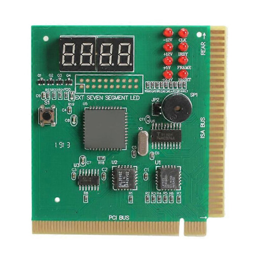 4-Digit LCD Display PC Analyzer Diagnostic Card Motherboard Post Tester Computer Analysis PCI Card N