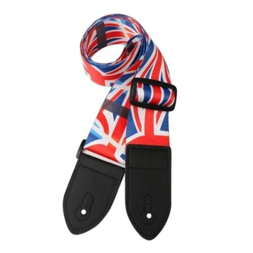 Electric Guitar & Ukulele Shoulder Strap, Polyester, Adjustable, Comfortable & Stylish 1