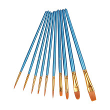 Professional Artistry Palette: Acrylic Paint Set For Kids And Adults, Artist Watercolor Brushes With Smooth Wood Handle, Versatile Craft Brushes For