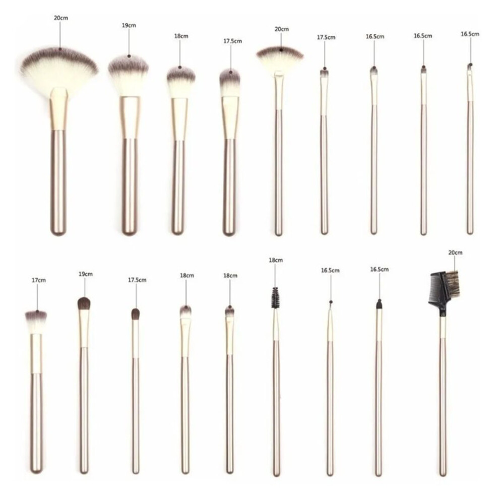 24-teiliges Make-up-Pinsel-Set, superweich,