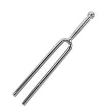 Steel 440Hz Piano Tuning Fork, Chrome Plated, 4.7x0.7in