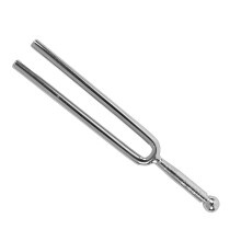 Steel 440Hz Piano Tuning Fork, Chrome Plated, 12cm Size