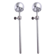2-Piece Bass D-Pedal Beaters, Aluminum Alloy Hammer Head, Percussion Instrument Accessories