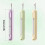 3-piece insert threader set, improved needle threader unthreading tool compatible with hand sewing and knitting 2