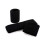Set di fascia per testa e polso per uomo e donna, corsa, cotone nero, 70g 5