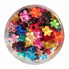 Pinces à cheveux fleuries style ferme moderne, en résine plastique résistante, accessoires mignons pour cheveux de bébé, économie d'énergie,
