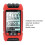 High Precision Digital Multimeter Kit with Large Screen, Auto Fire Prevention, Red 6
