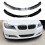 3-piece front bumper splitter lip diffuser spoiler protective cover compatible with 3 Series E90 E91 320i 330i 2009- 3